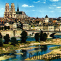 Pont Georges V et catédrale Ste Croix