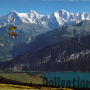 Télésiège Beatenberg-Niederhorn (Finsteraarhorn,Eiger-Mönch-Jungfrau) envoyée en 1970