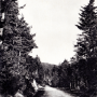 Route du Chambon sur Lignon (envoyée en 1951)