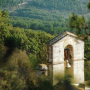 Vue générale à partir de l'abbaye St pierre des Canons