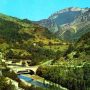 Pont du Buech et montagne de l'Oule