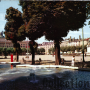 Place Bellecour, les jets d'eau (envoyée en 1970)