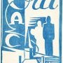 Menu de noce, illustration du peintre Jupille (1945)