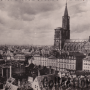 Palais des Rohan et cathédrale (envoyée en 1949)