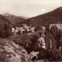 Vue générale et pont sur le Verdon (envoyée en 1963)