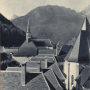 Grande Chartreuse intérieur : chapelle des morts et pic de Chancechaude (achetée vers 1950)