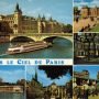 Ile de la Cité et quartier Latin (envoyée en 1972)