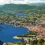 Panorama vers les Alpes (envoyée en 1966)