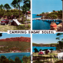 Camping Agay Soleil et la baie (envoyée en 1960)