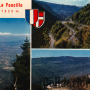 Col de la Faucille : le Mont blanc plaine de Gex Le col vallée de Valserine