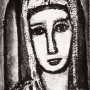 Notre Dame de toute Grâce Véronique carton de G Rouault