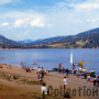 Vue du lac (envoyée en 1990)